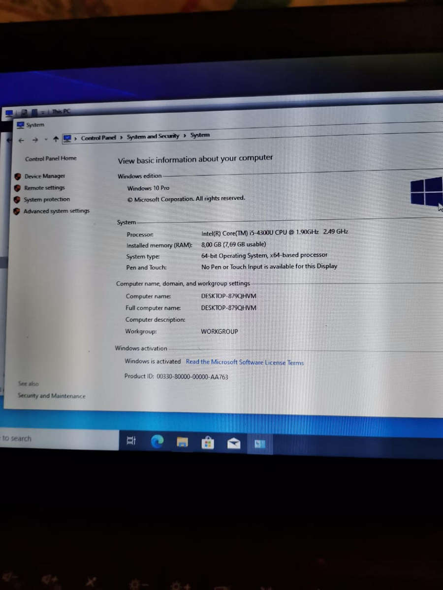 Lenovo ThinkPad T440 core i5 4th gen laptop