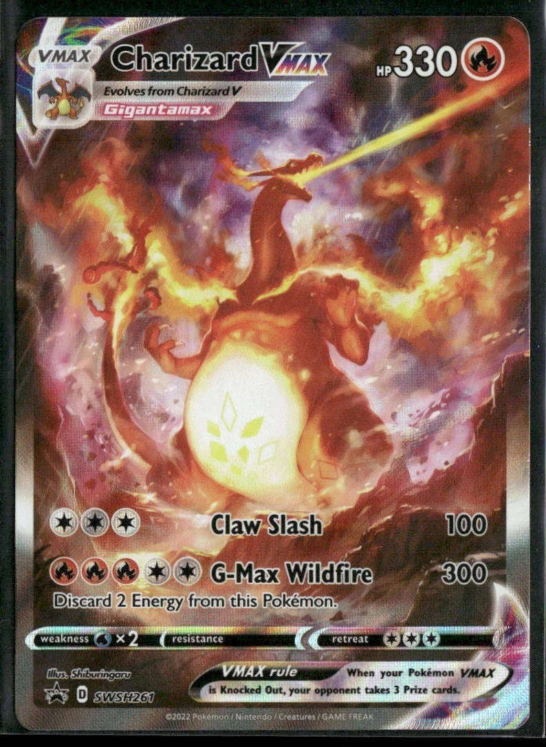 Charizard VMAX SWSH261 Sword & Shield Promo Holo - Mint