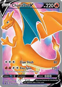 Charizard V SWSH050 Black Star Promo Pokemon Card - MINT