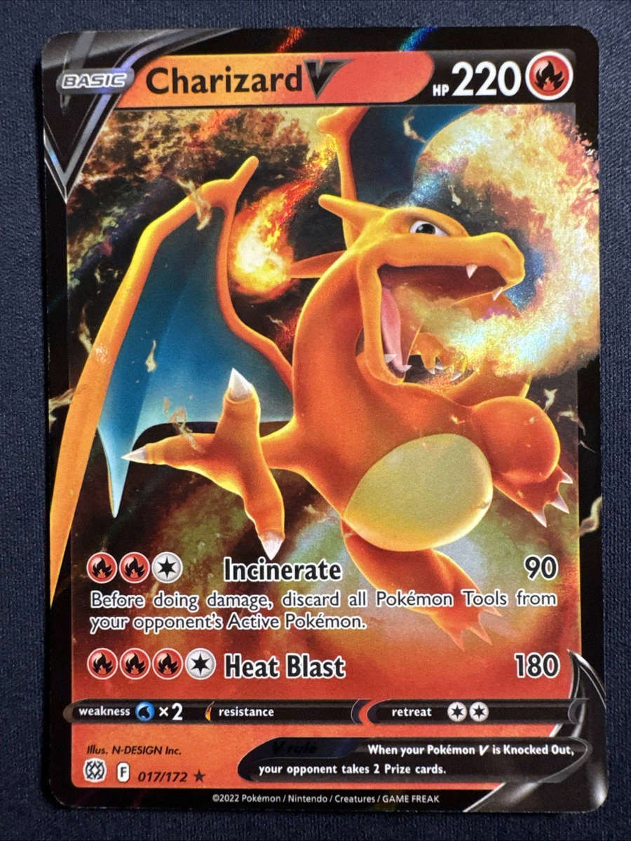 Charizard V - 017/172 Ultra Rare: Brilliant Stars - Mint