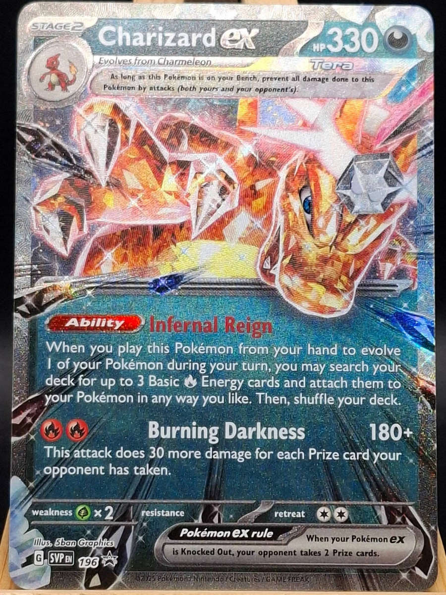 Charizard #196 Pokemon Card Black Star Promo - MINT