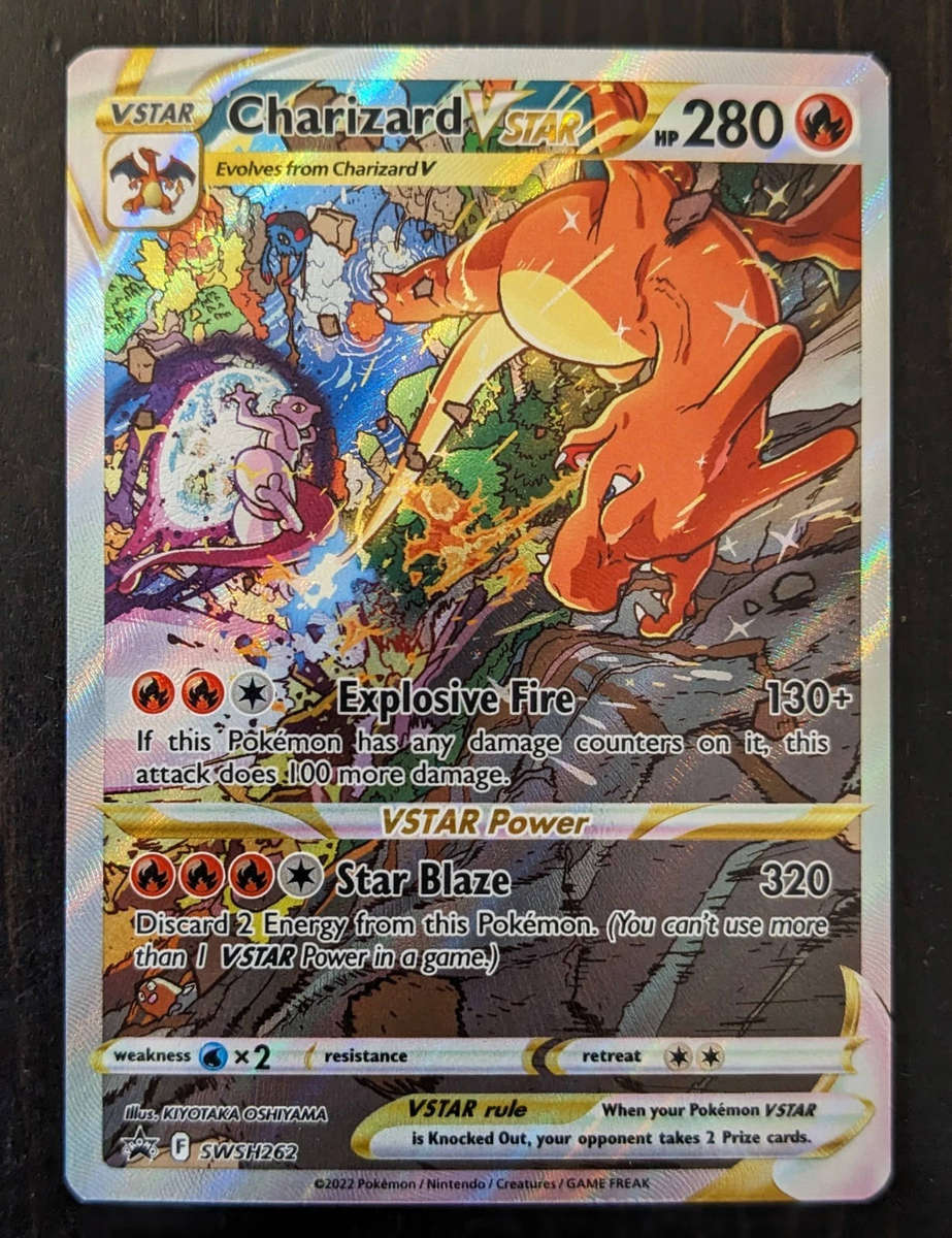 Charizard VStar #SWSH262 Pokemon Sword & Shield Promo - MINT
