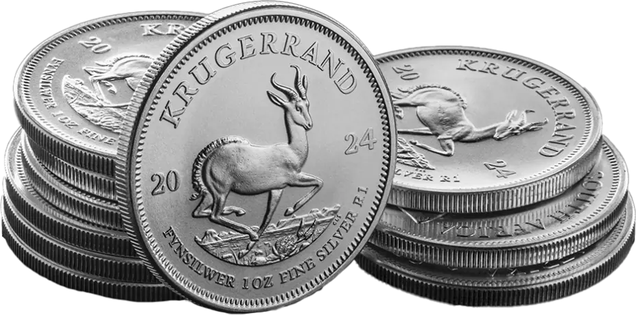 Silver Krugerrand 2024 .999 Fine Silver 1 Ounce coin