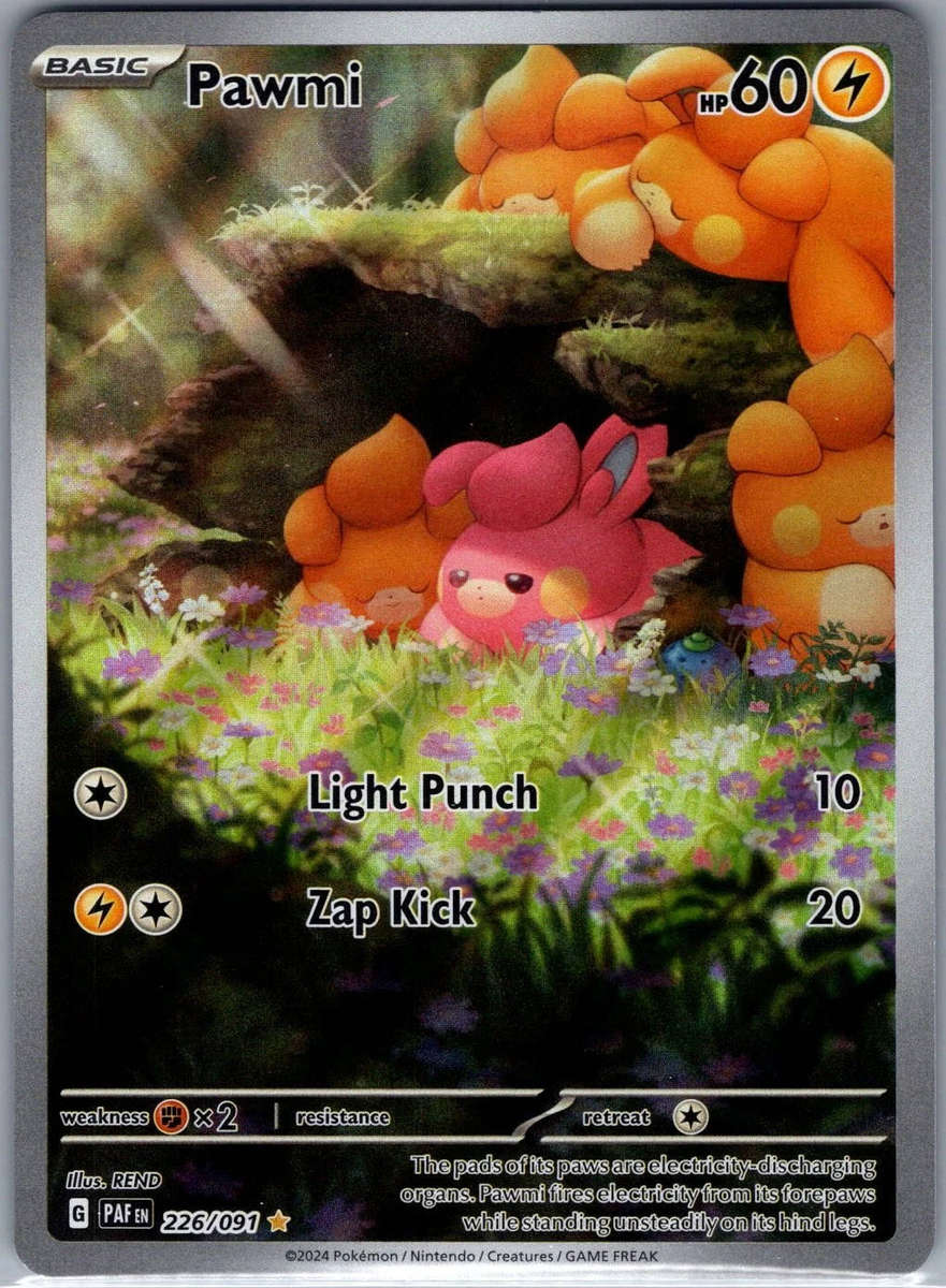 Pawmi 226/091 Paldean Fates - Pokemon Card - MINT