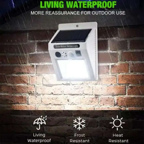Solar Motion Sensor Light FA-BK-666