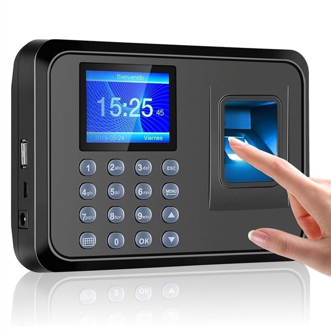 Fingerprint time and attendance machine employee sign-in clock recorder