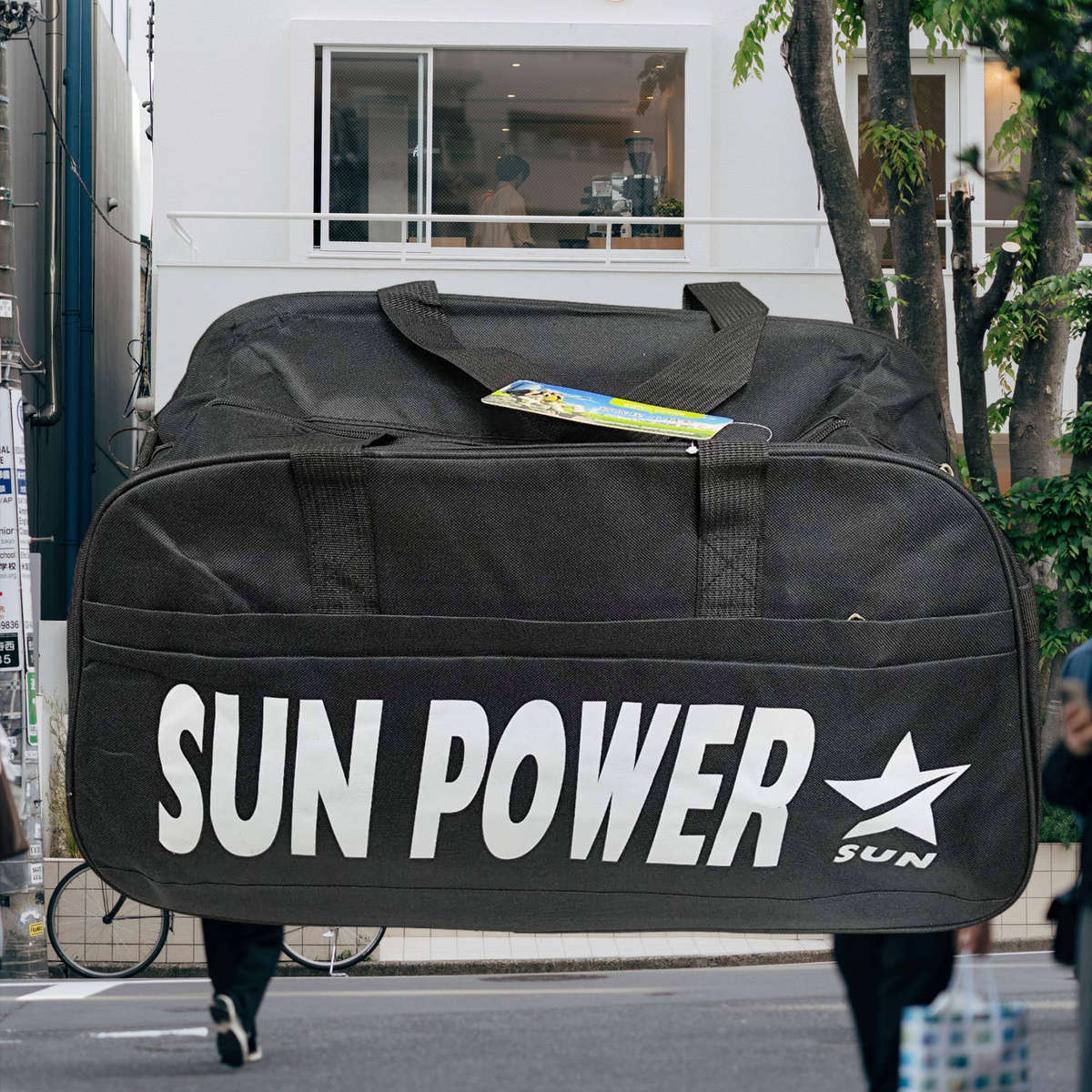 Large capacity travel bag for men and women outdoor sports fitness bag