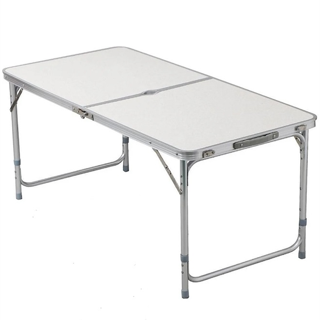 Foldable camping table height adjustable aluminum camping table outdoor suitable for BBQ