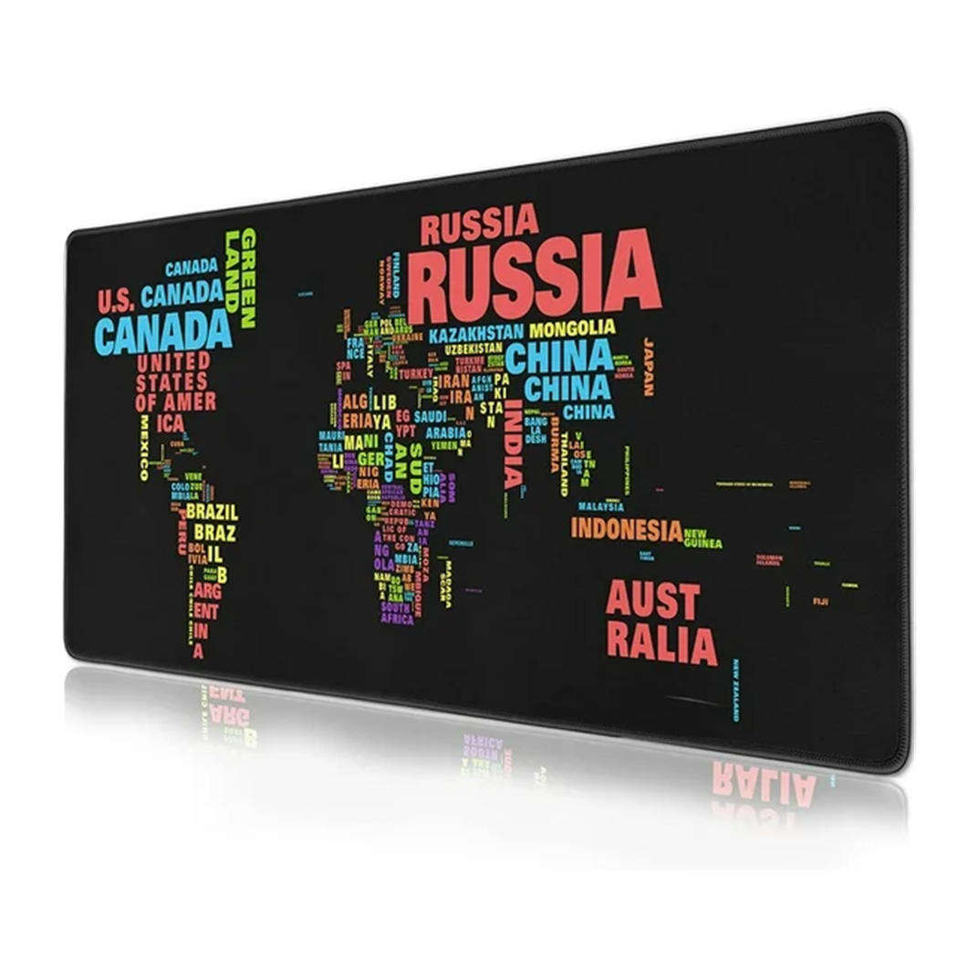 Extra large non-slip desktop mouse pad rubber mouse pad