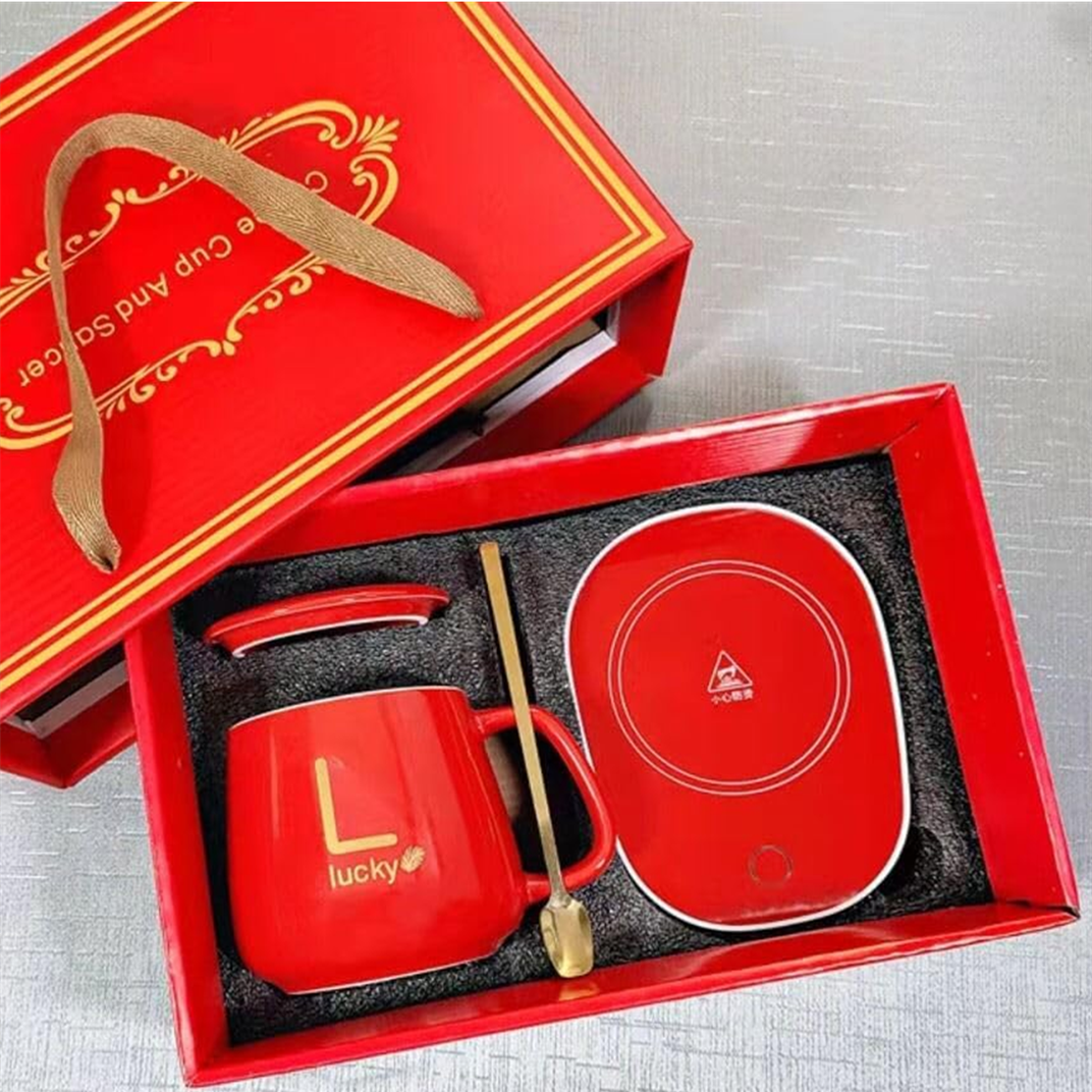 Mug Heater Set Coffee Heating Cup