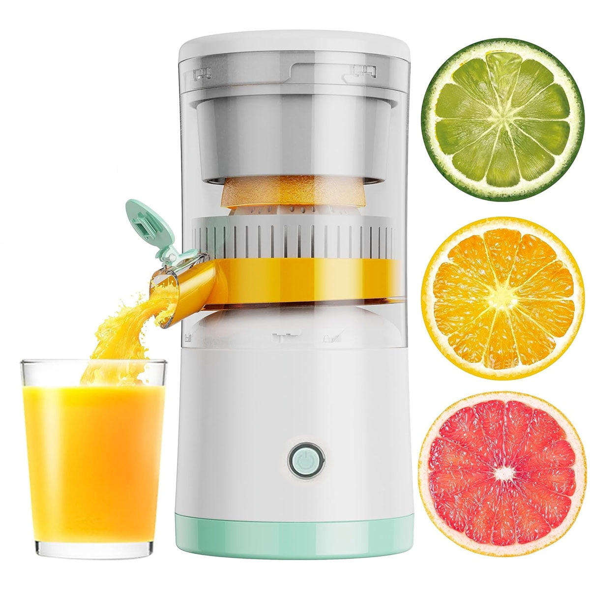Portable Electric Juicer Camping Rechargeable Citrus Juicer