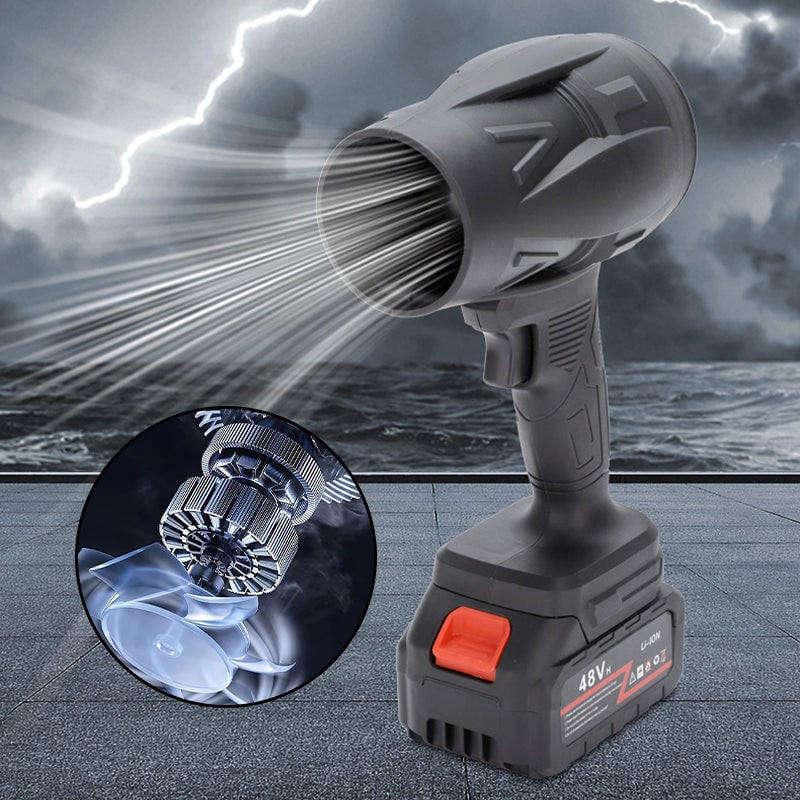 Powerful car turbo blower multi-function dust removal cleaning tool