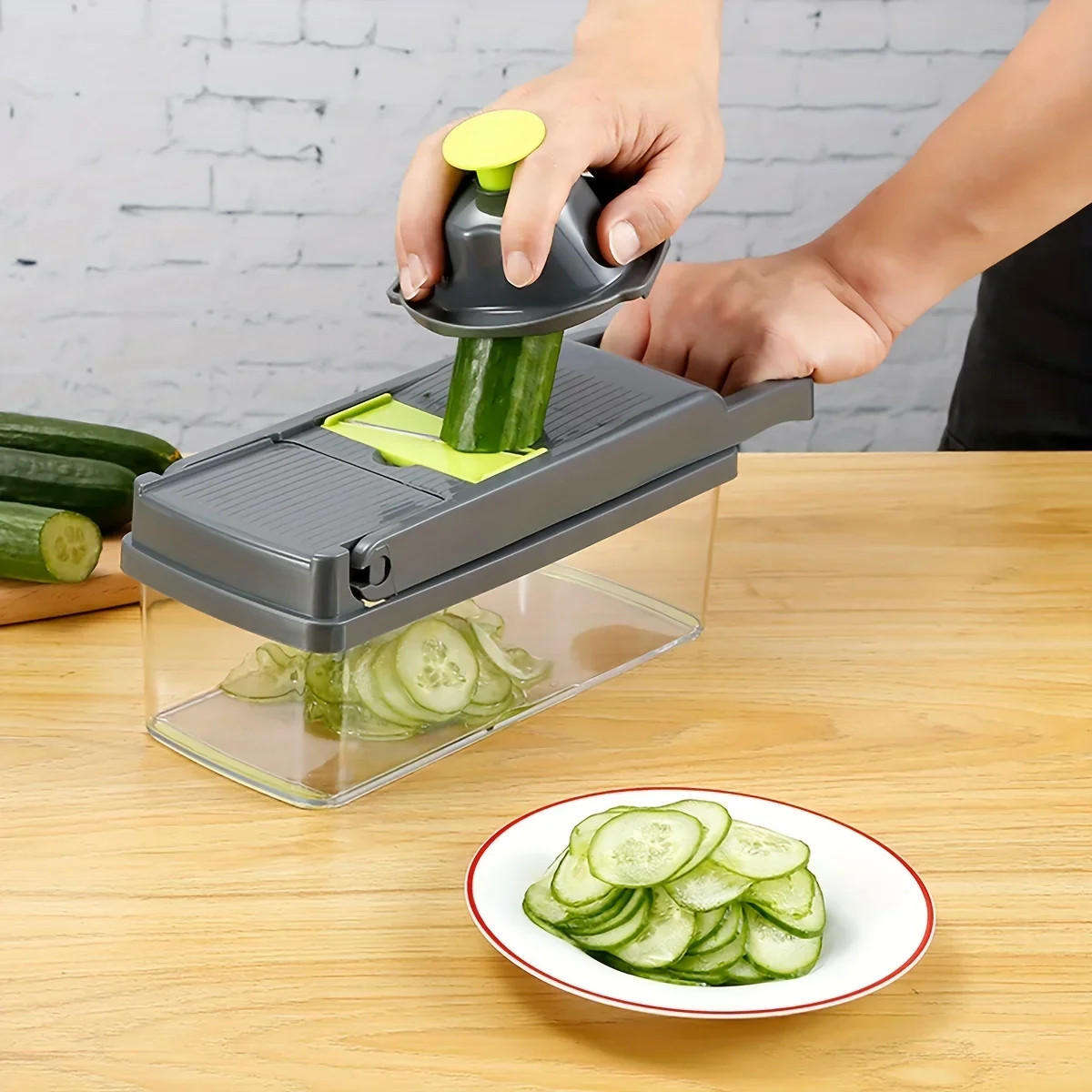 14pcs Multi-function Vegetable Chopper Slicer