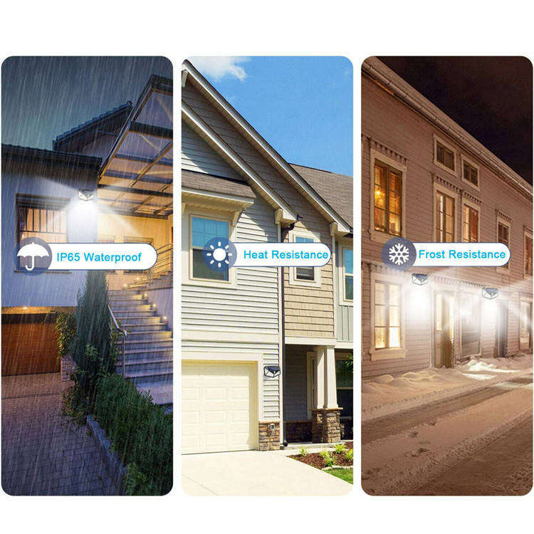 100 LED Solar Power Light PIR Motion Sensor Security Outdoor Garden Wall Lamp