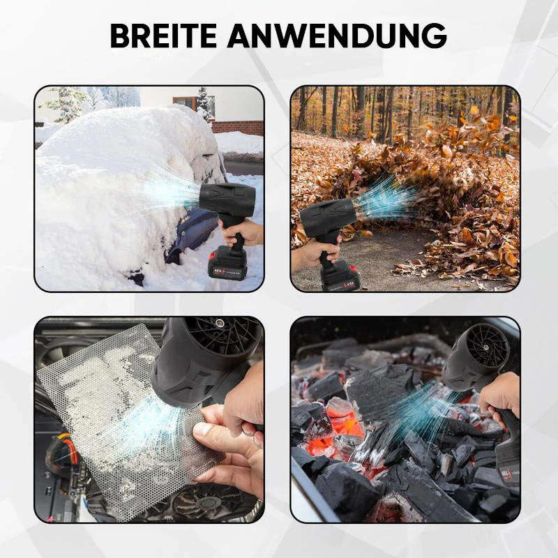 Powerful car turbo blower multi-function dust removal cleaning tool