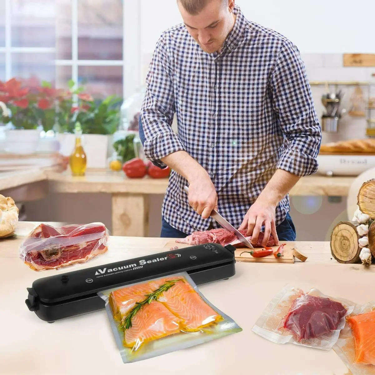 Kitchen Household Vacuum Food Sealer