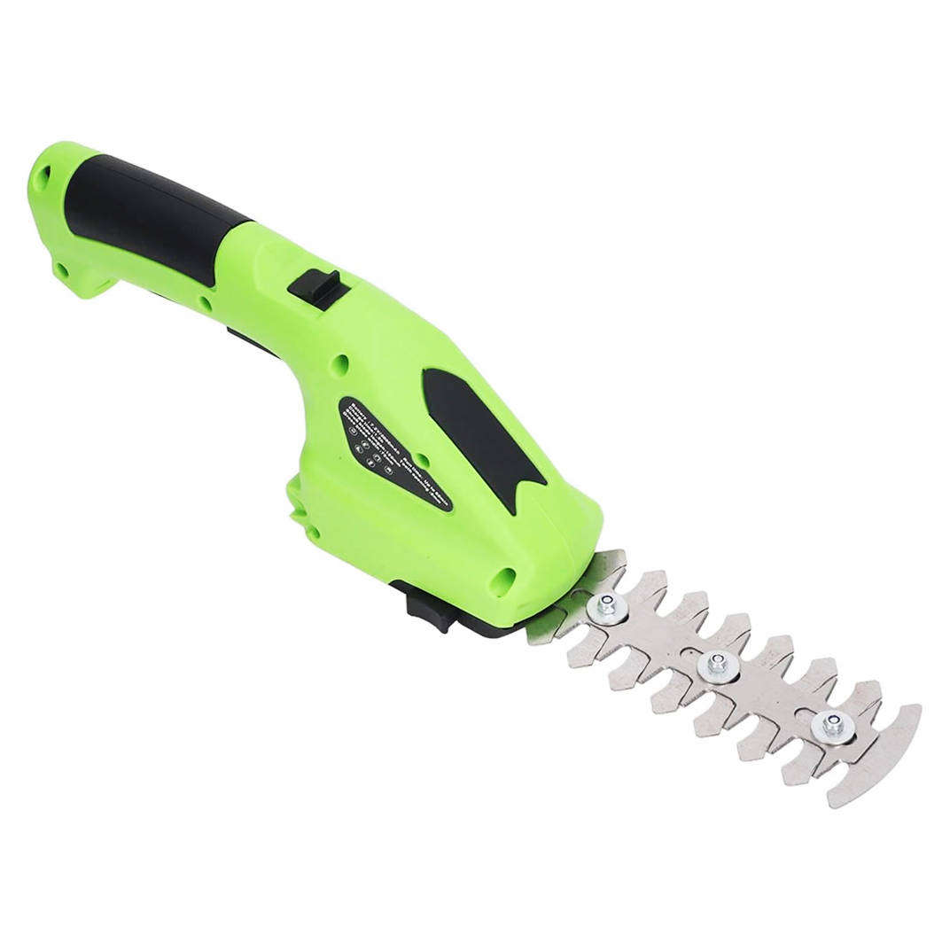 2-in-1 Electric Hedge Trimmer and Lawn Edger, Rechargeable Gardening Tool
