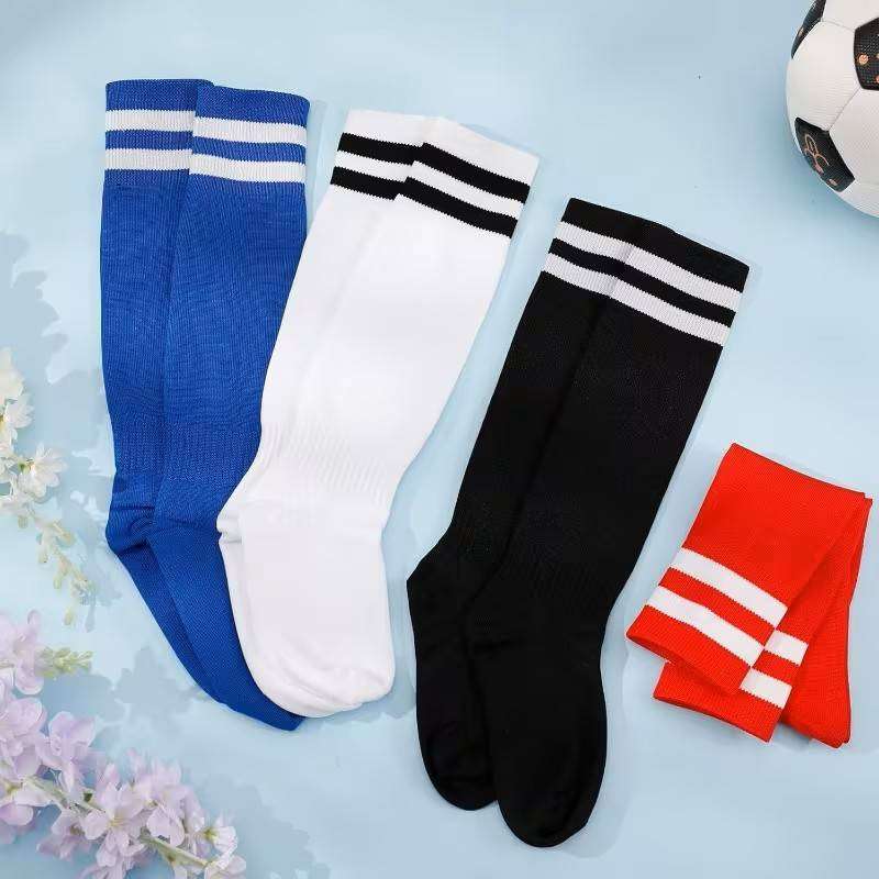 12 pairs of breathable and non-slip soccer socks