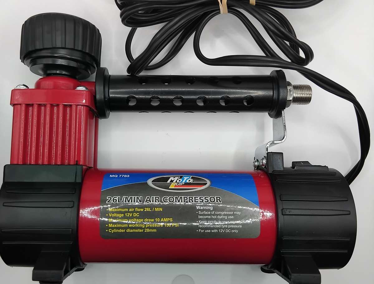 Moto Quip 26L Air Compressor including Carry Bag