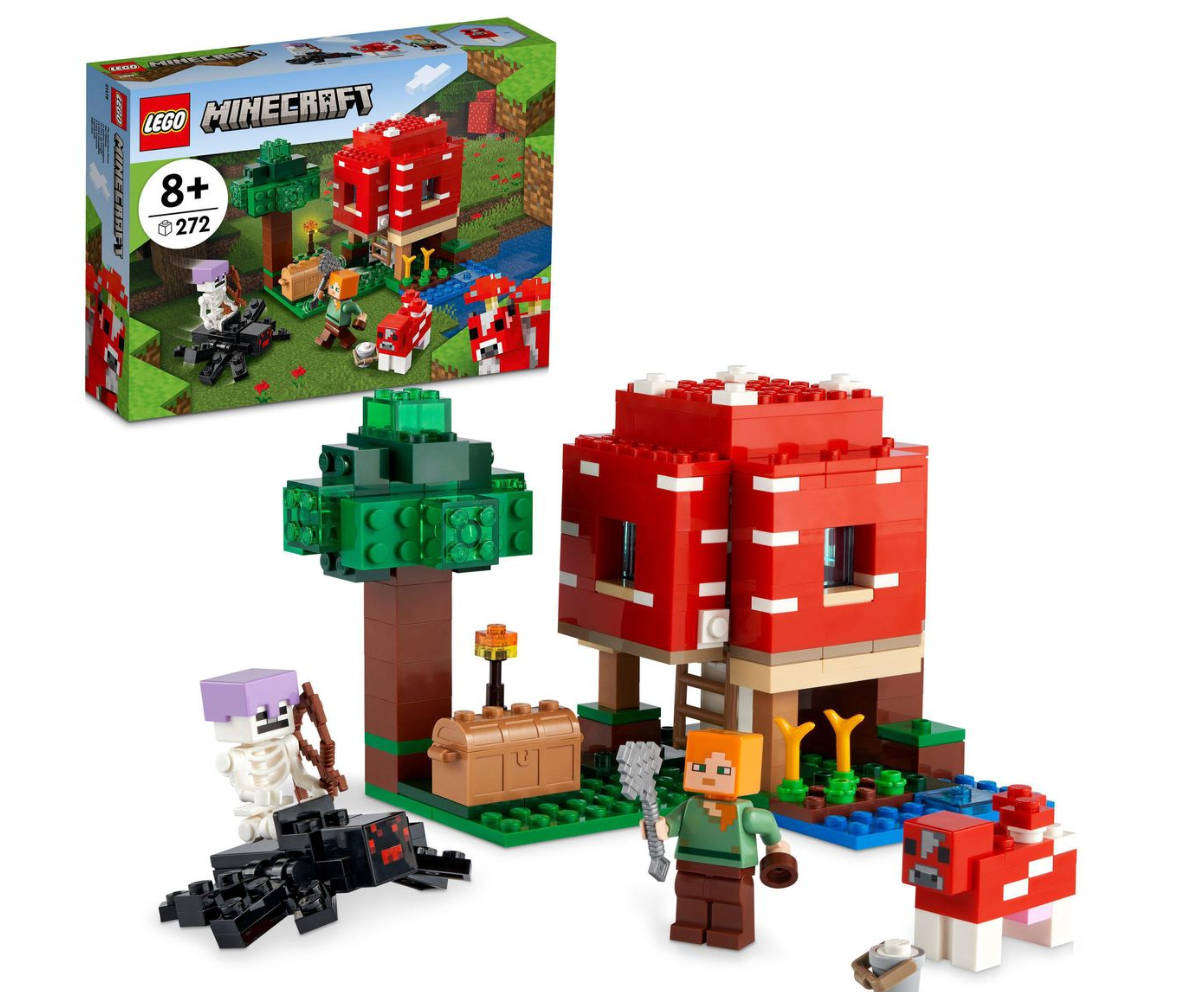 LEGO® Minecraft The Mushroom House (21179) Lego Set