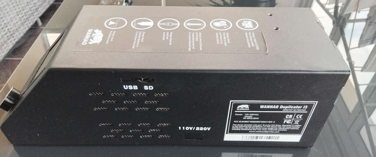 Wanhao Duplicator i3 3D Printer Parts Repair