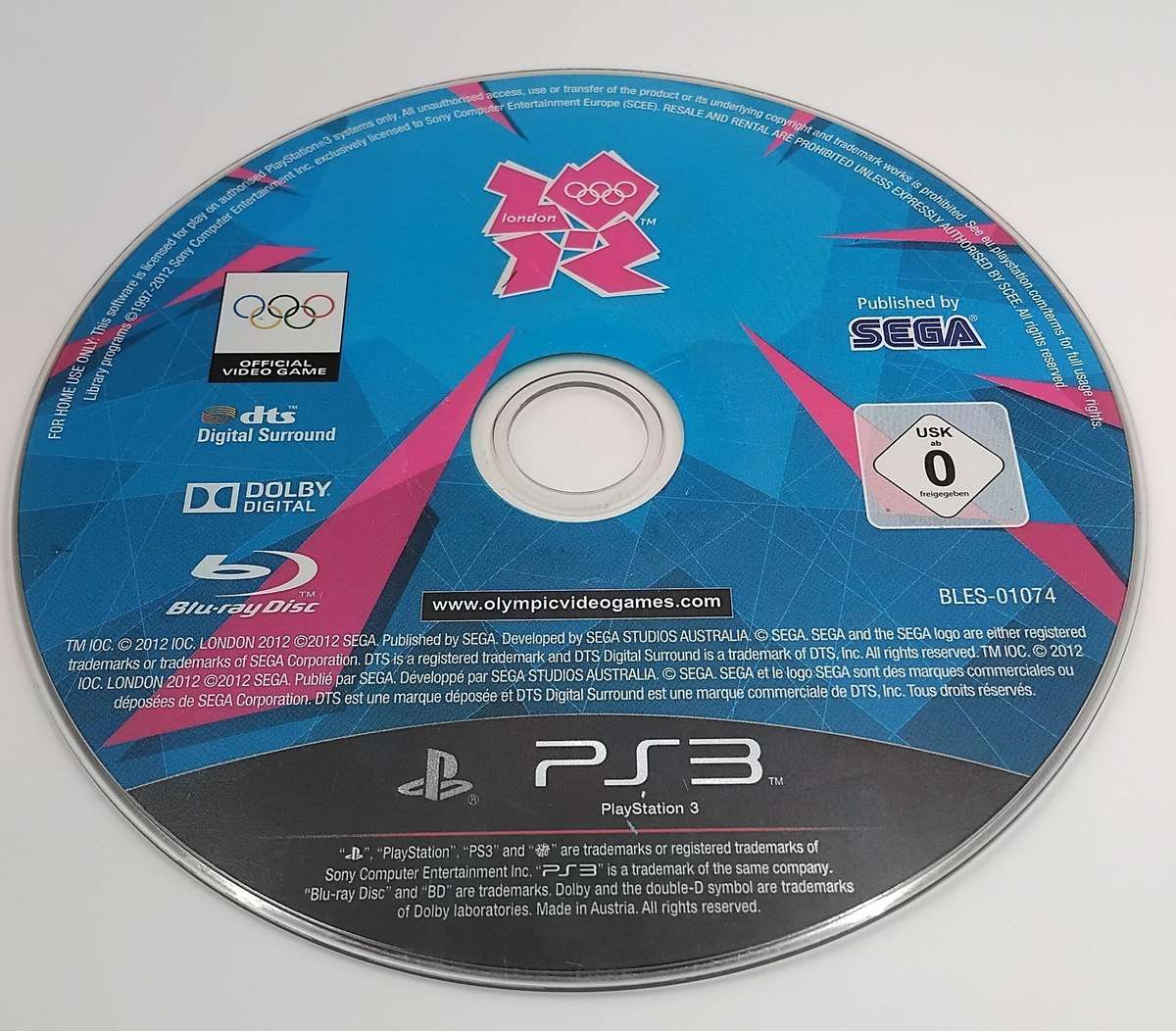 PS3 Game Collection (10 Games, Discs Only) C/W Sony Disc Binder