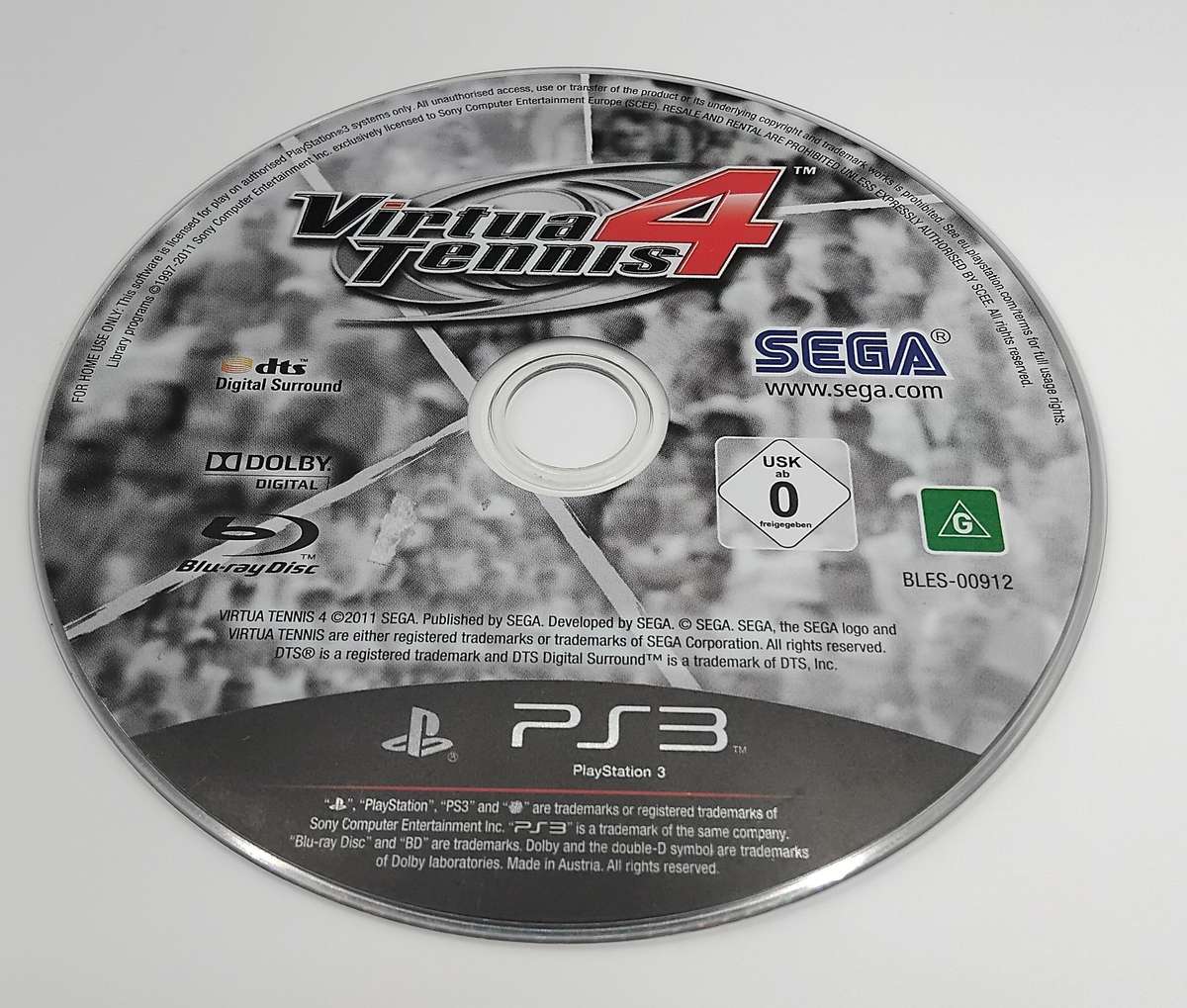 PS3 Game Collection (10 Games, Discs Only) C/W Sony Disc Binder