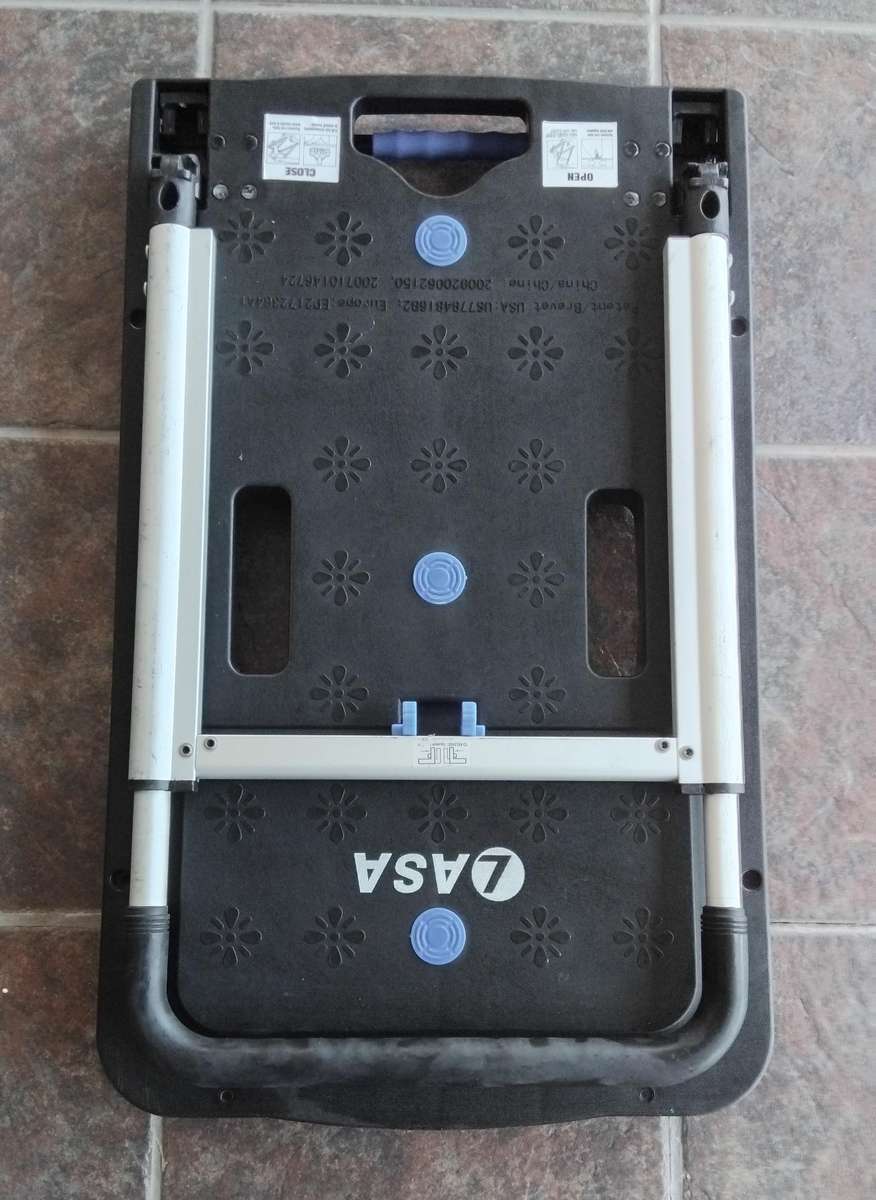 LASA Hand Cart Trolley Collapsible 136kg Max