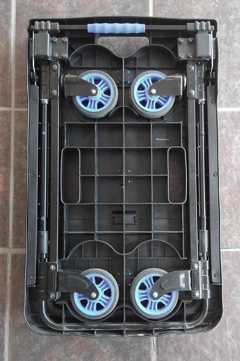 LASA Hand Cart Trolley Collapsible 136kg Max