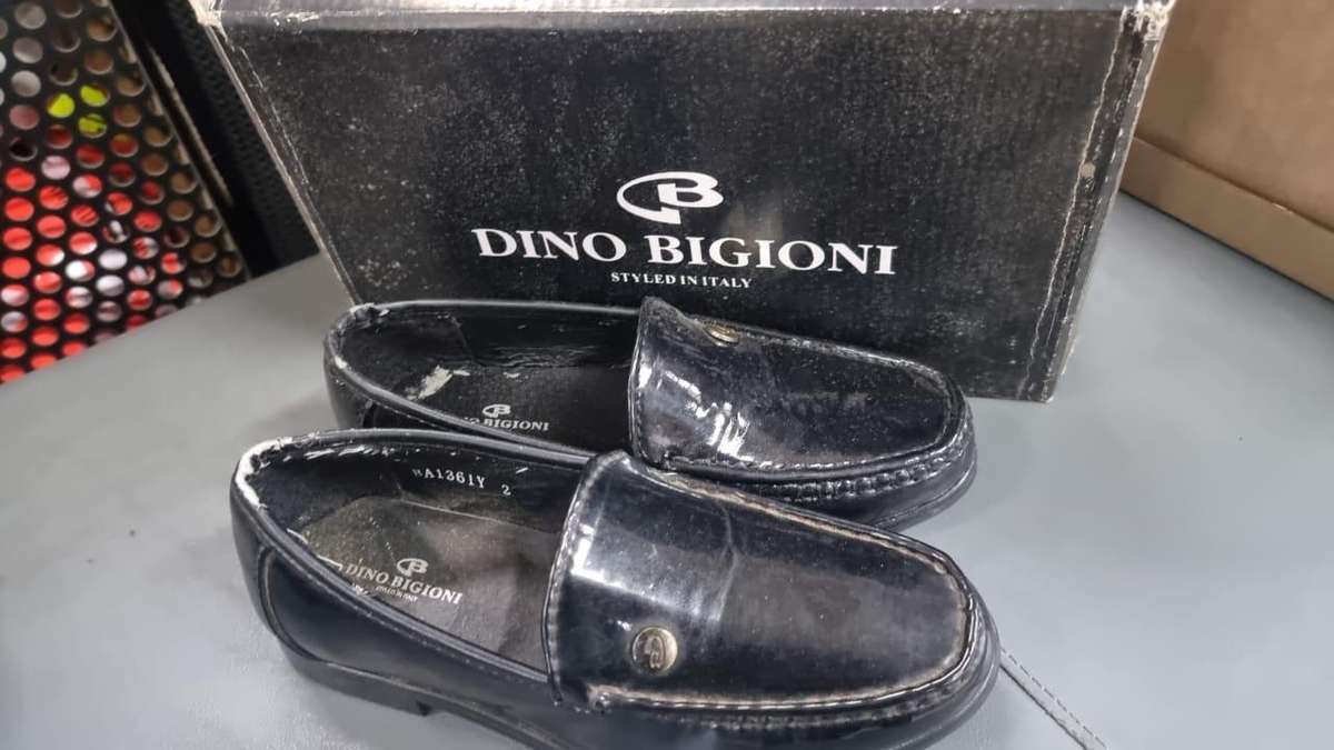 DINO KIDS FORMAL SHOE 2 pairs