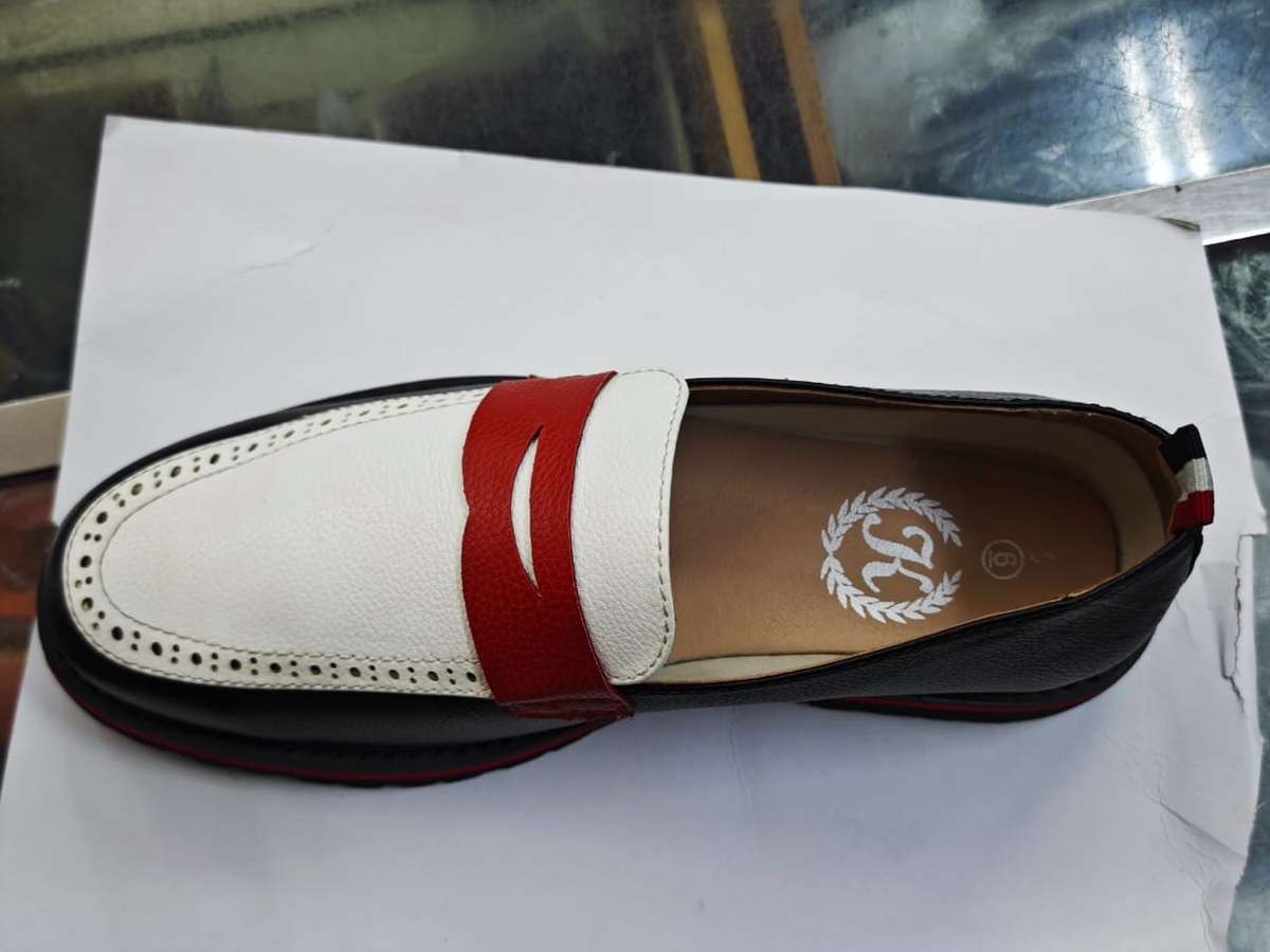 K7 LUFIANO CASUAL  SHOE BLK/WHT RED