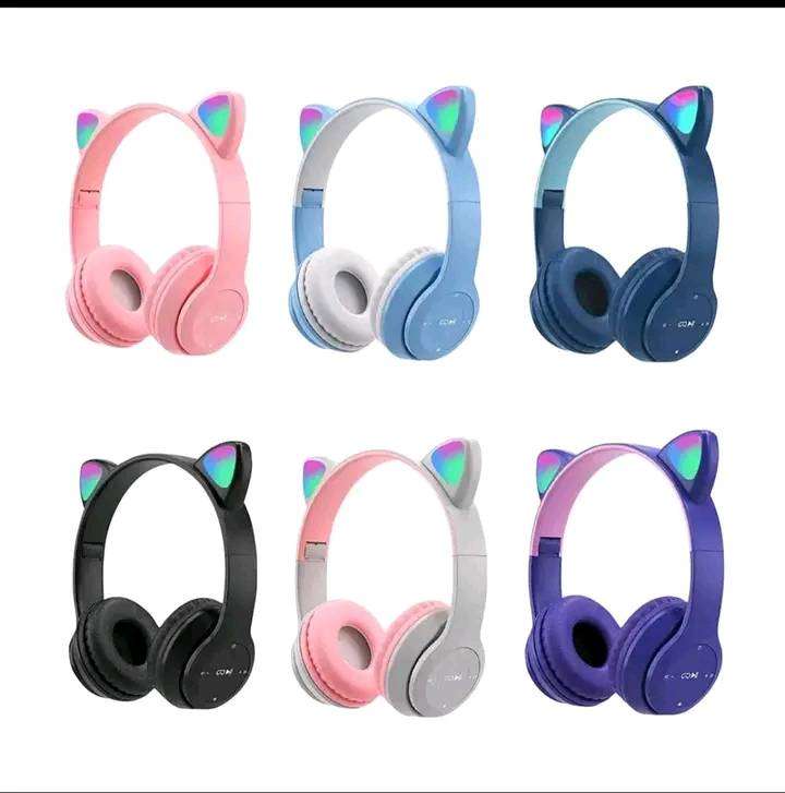 P47 M Cat ear Wireless Headphones