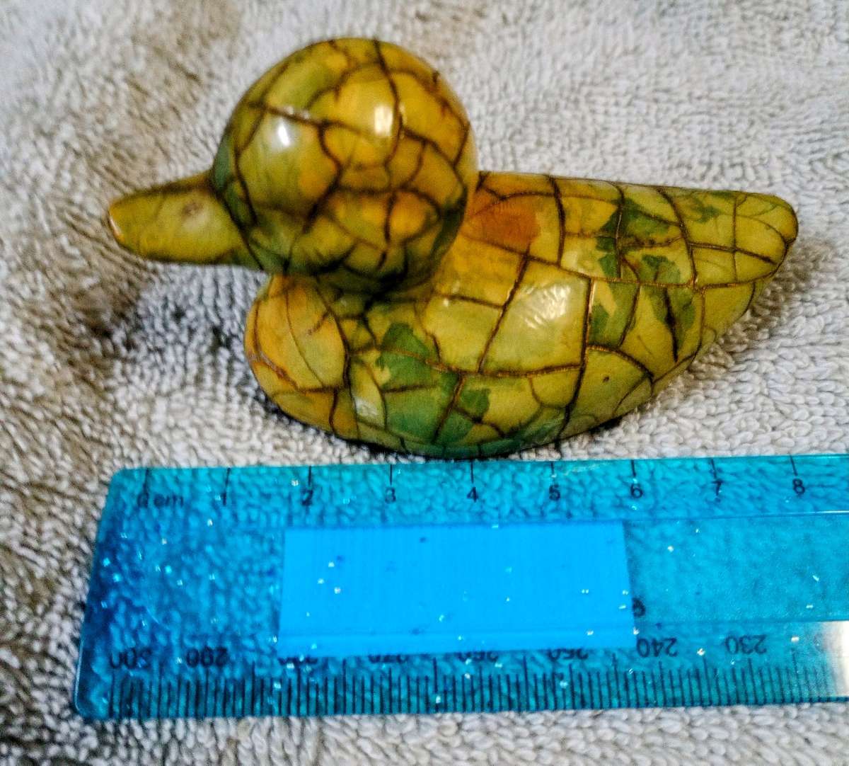 Very Old Fine Art Collectable Pair Miniature Glazed Ducklings. Out of Grandma's Showcase