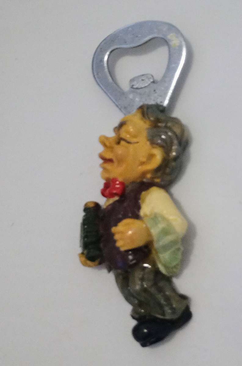 Vintage Collectable Barman Figurant Bottle Opener. Hand Made