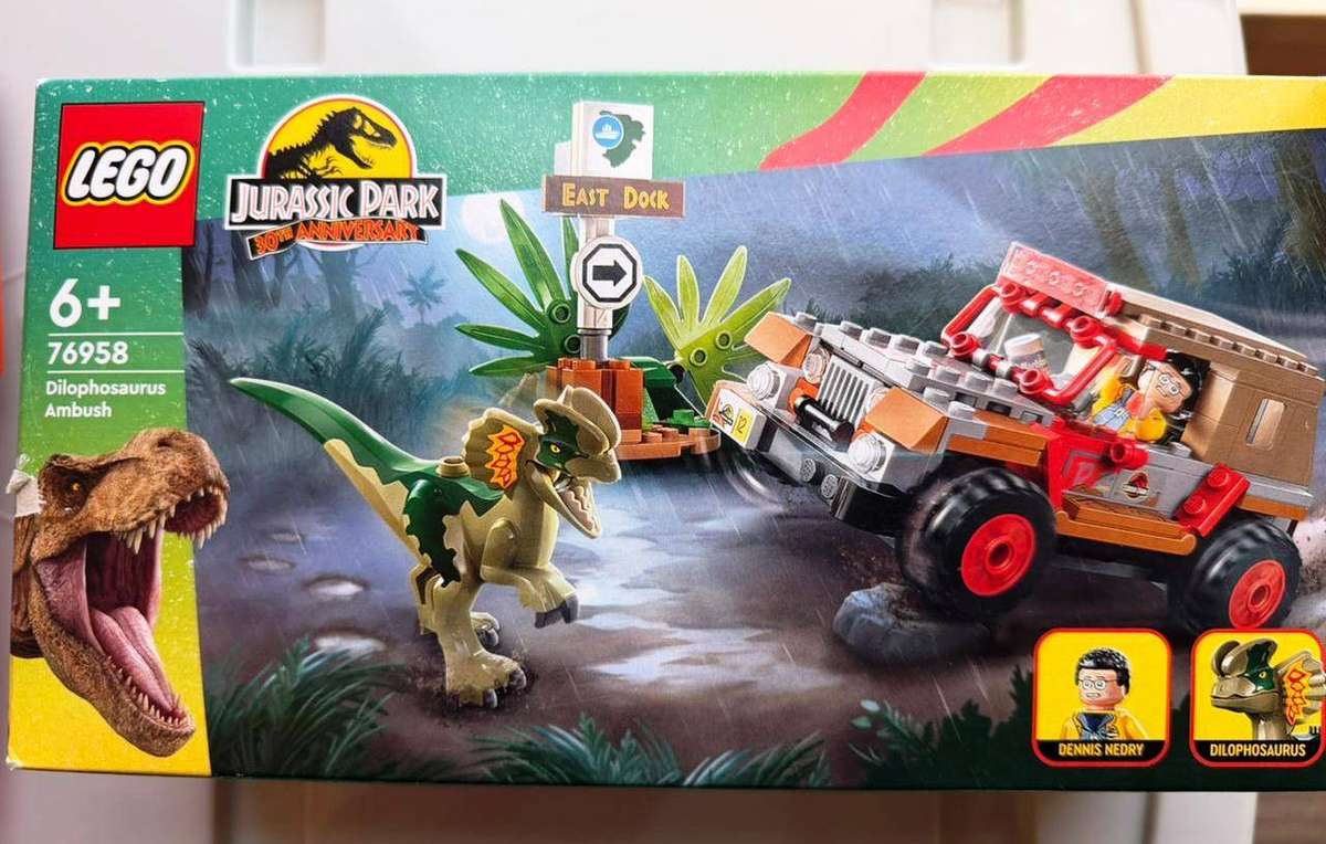 Dilophosaurus Ambush Jurassic World, LEGO 76958