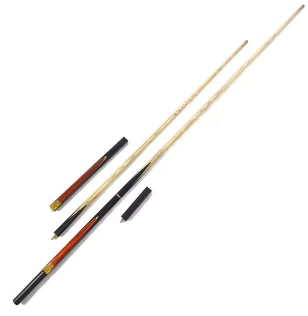 Premium 3/4-PC VanQS Handmade Billiard Snooker Cue (with Extension)  9mm Tip Size (145cm) + Extras