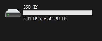 4TB-ULtra thin  Portable SSD Type-C USB 3.1 External Drive