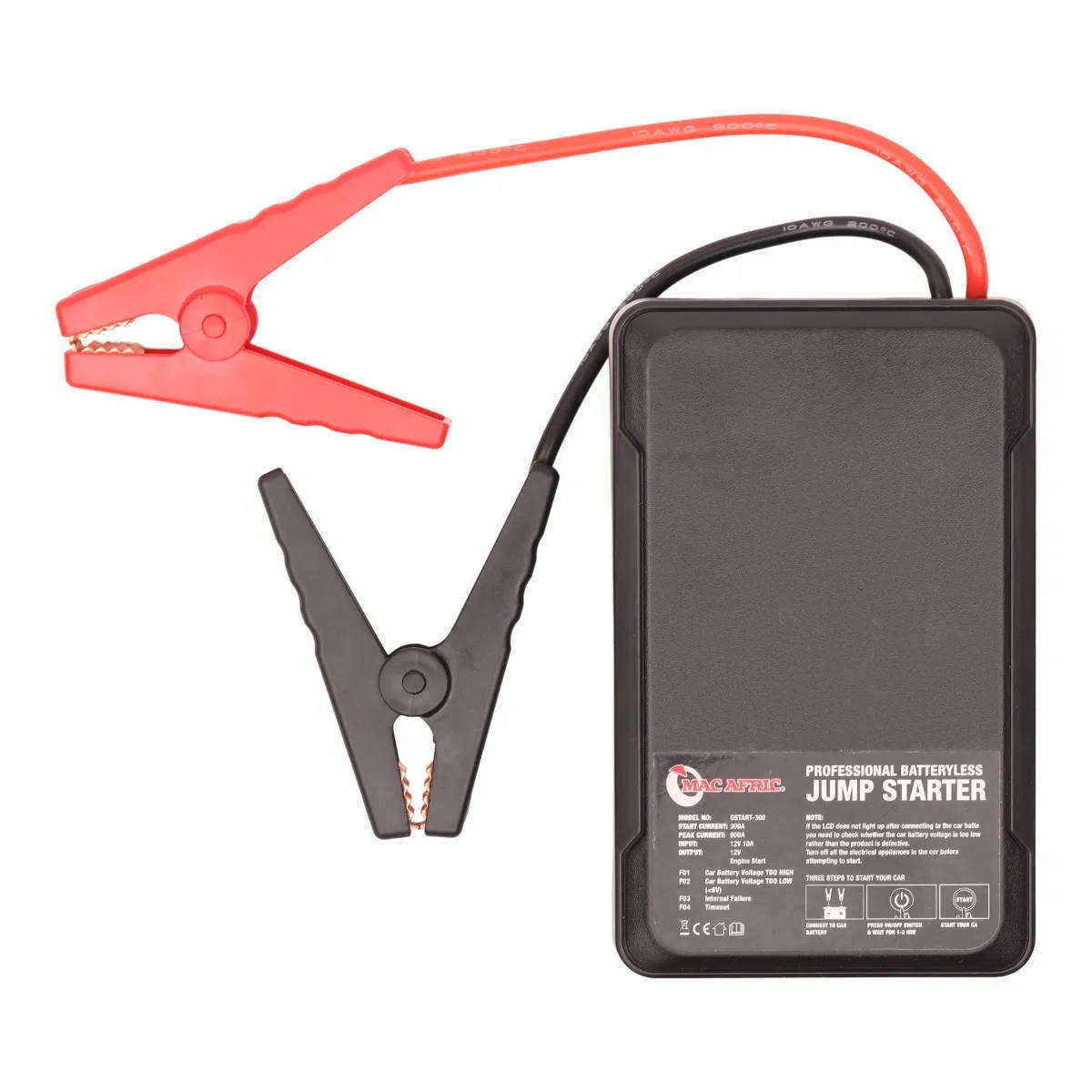 300A Battery less Jump Starter