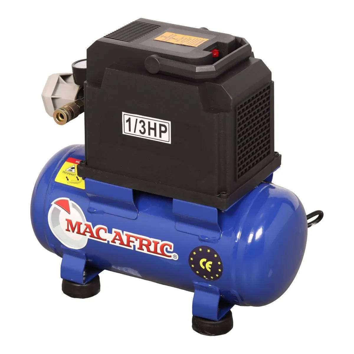 6 Litre 250 W (1/3 HP) 230 V Oil Free Air Compressor