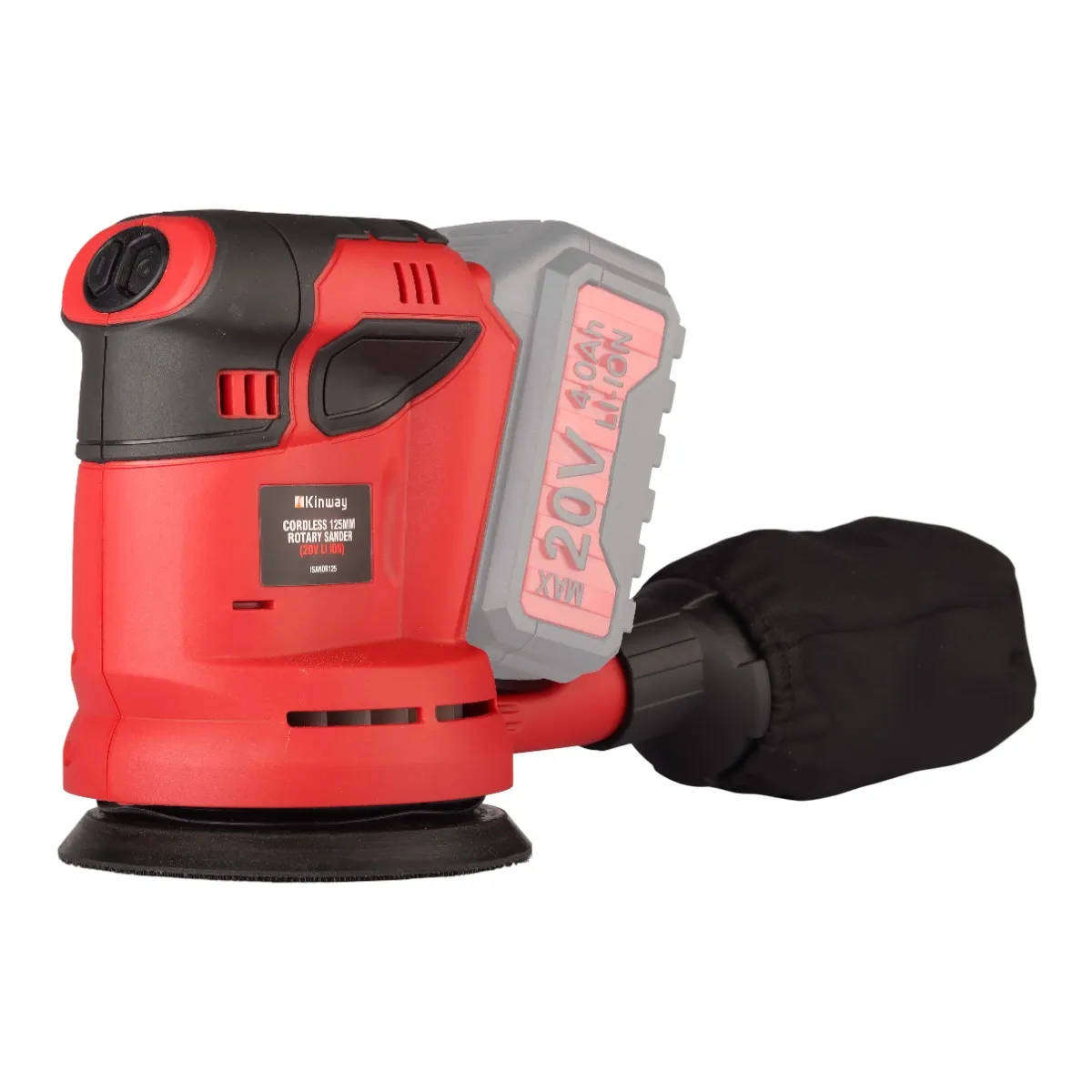 Kinway 20V Brushless Cordless 125mm Rotary Sander  Tool Only