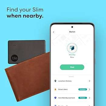 Tile Slim - 2020 Thin Bluetooth Tracker