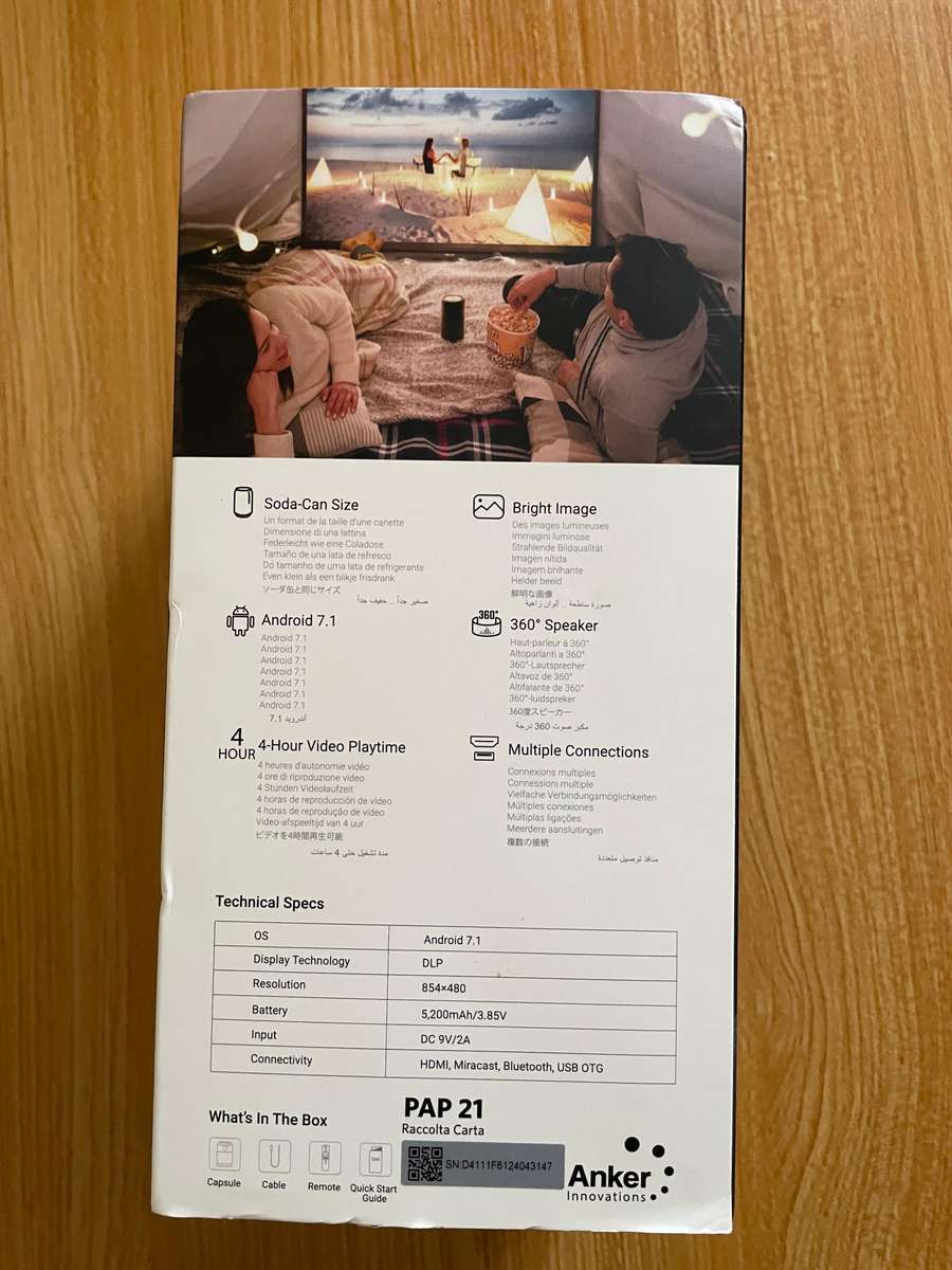 Nebula by Anker D411 Capsule