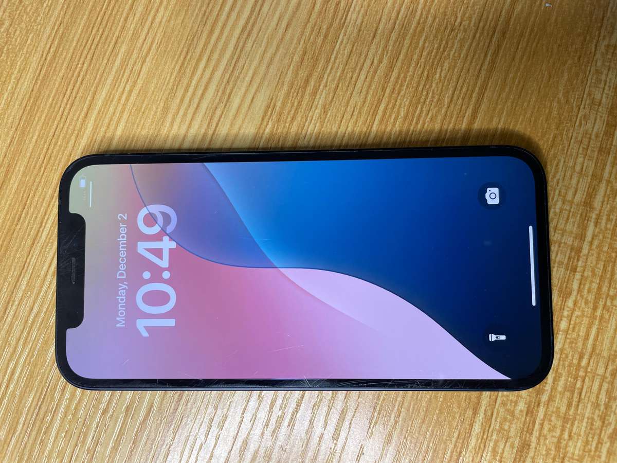 Apple - iPhone 12 - 128 GB - Midnight Blue