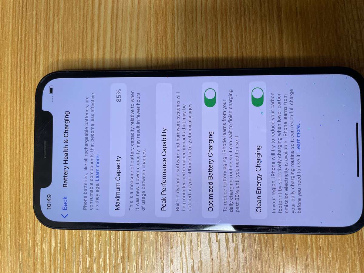 Apple - iPhone 12 - 128 GB - Midnight Blue