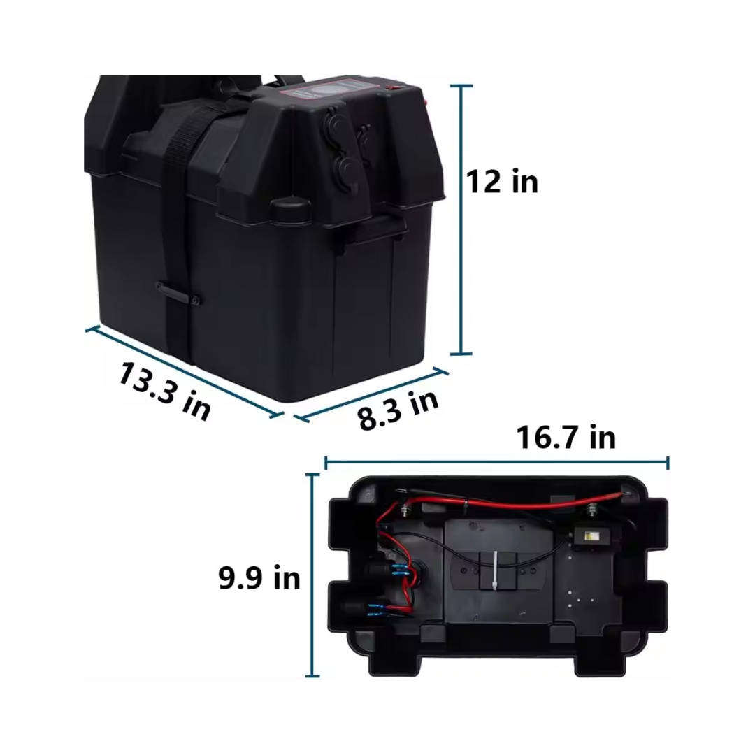 KR Auto/ Marine Portable Battery Box/ Power Station #2