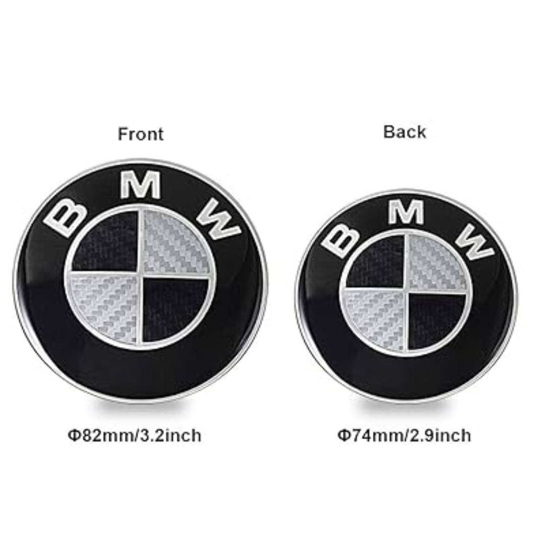 KR Aftermarket Bonnet, Boot & Steering Wheel Emblem / Logo: BMW E46