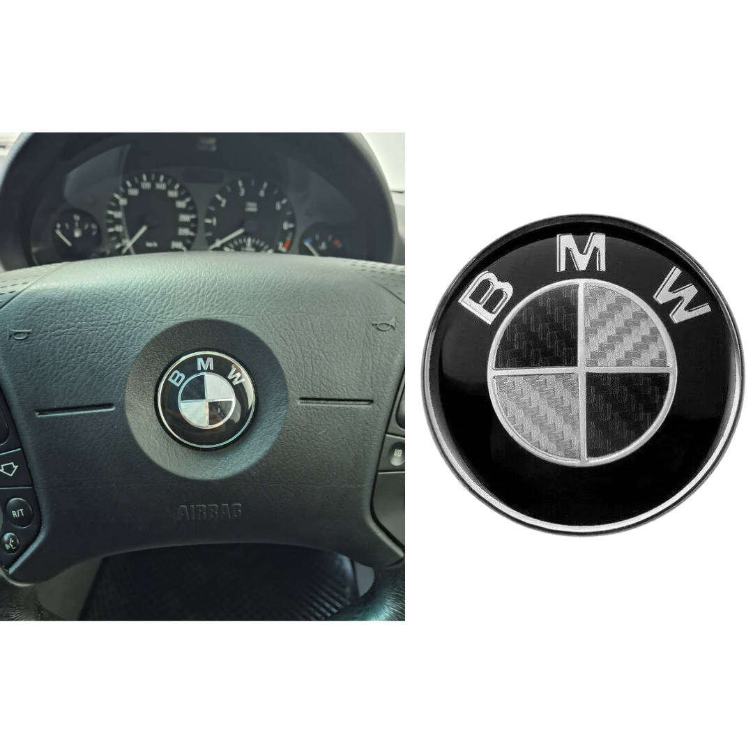 KR Aftermarket Bonnet, Boot & Steering Wheel Emblem / Logo: BMW E36