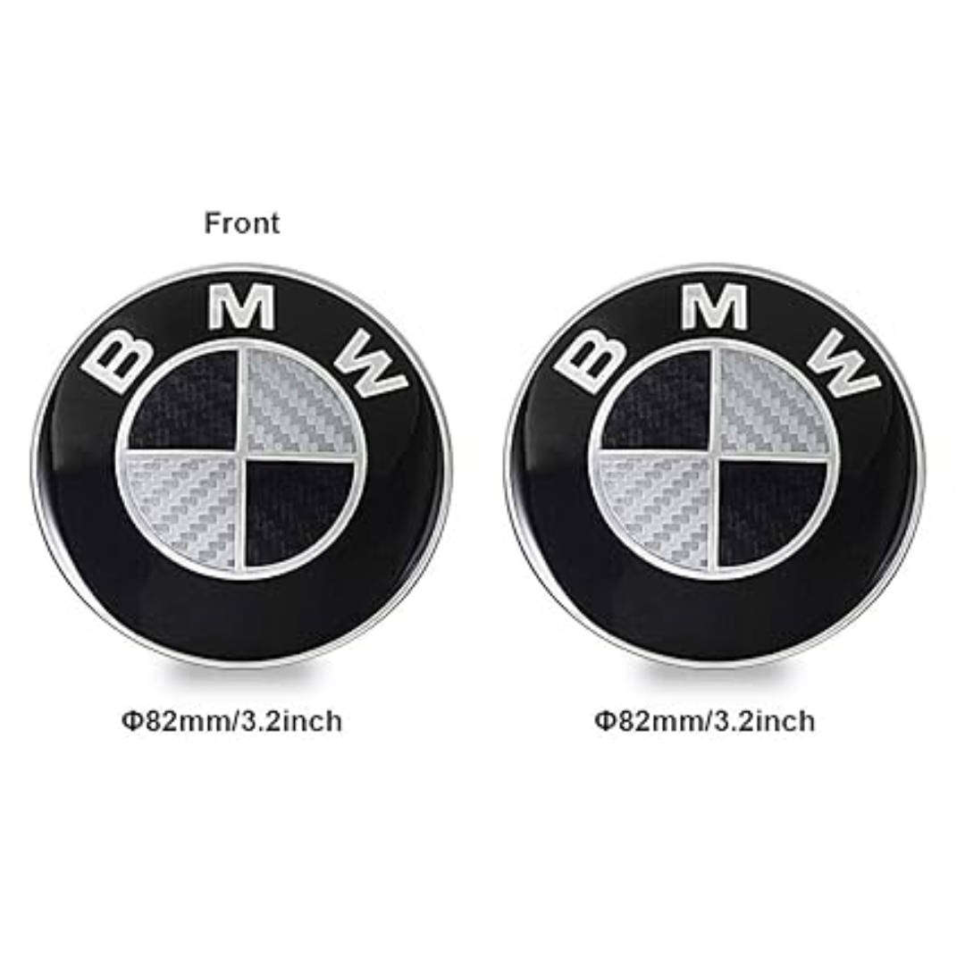 KR Aftermarket Bonnet & Boot Emblem: BMW (82mm/82mm)
