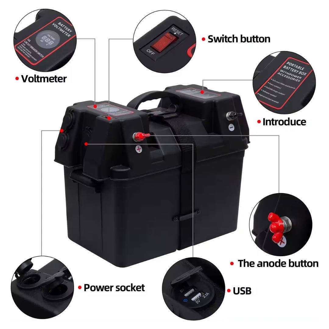 KR Auto/ Marine Portable Battery Box/ Power Station #2