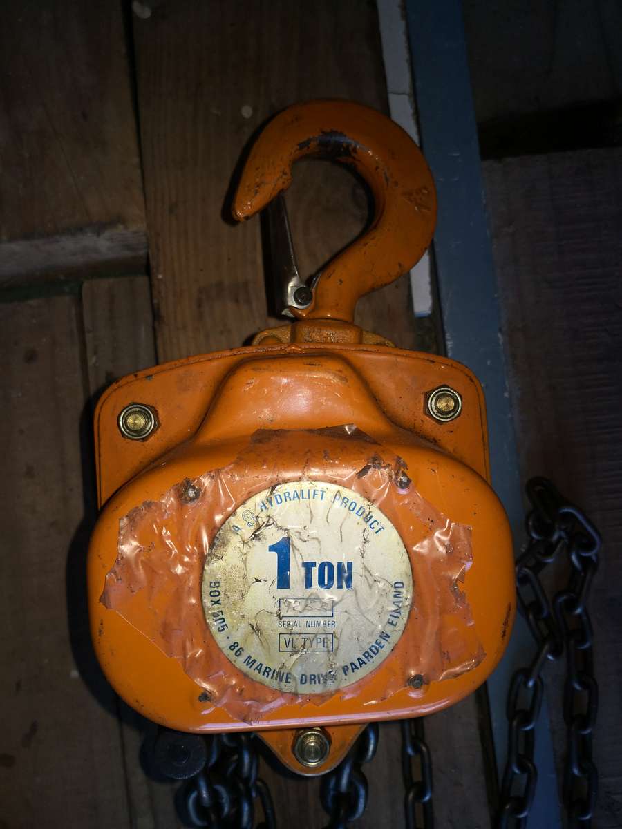 1 ton - 3m  VL type chain block hoist